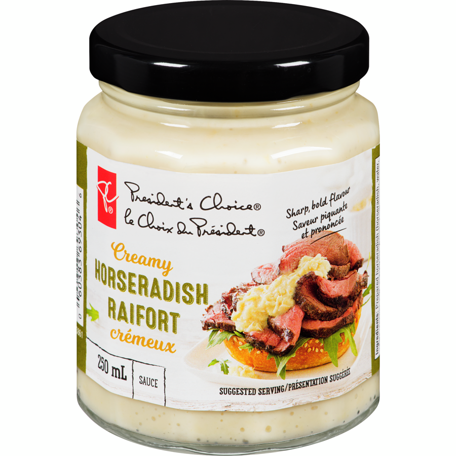 PC Creamy Horseradish Sauce, 250 ml