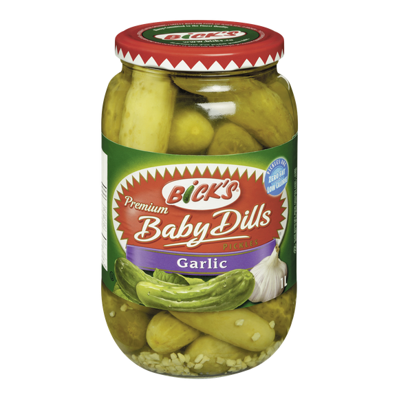 Bicks Dill with Garlic Pickles, 1L