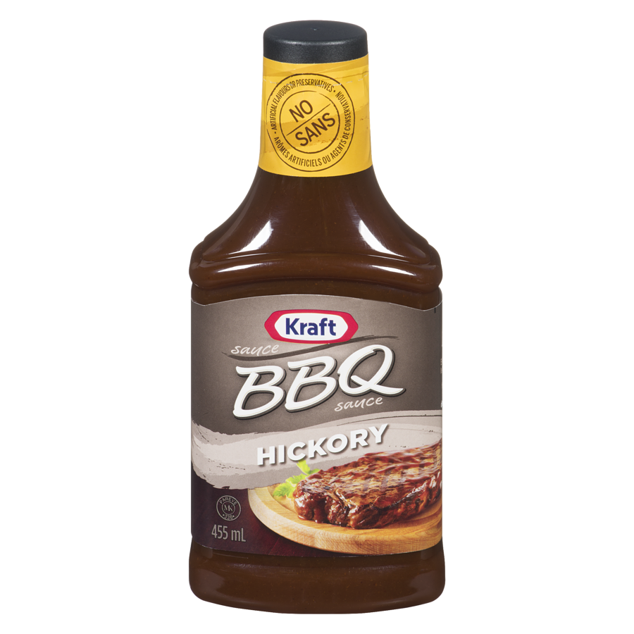 Kraft Hickory Smoked BBQ Sauce, 455 ml