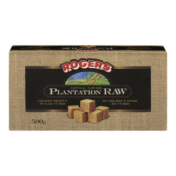 Rogers Plantation Raw Sugar Cubes, 500 g