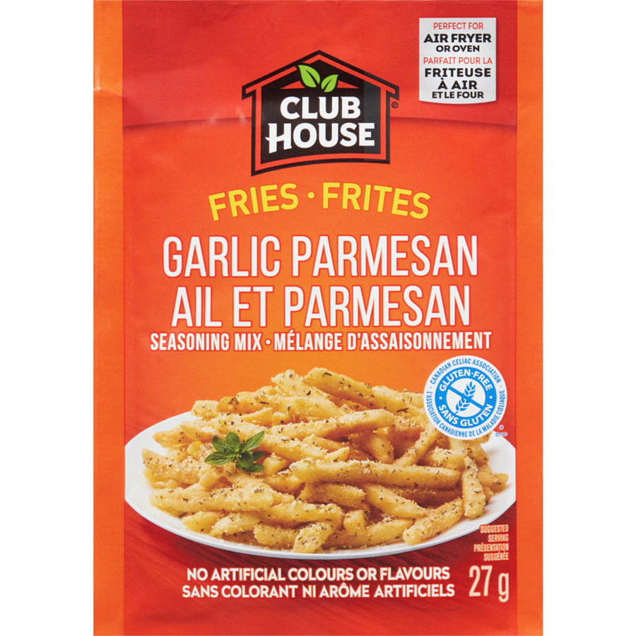 Club House Garlic Parmesan Fry Seasoning, 27g