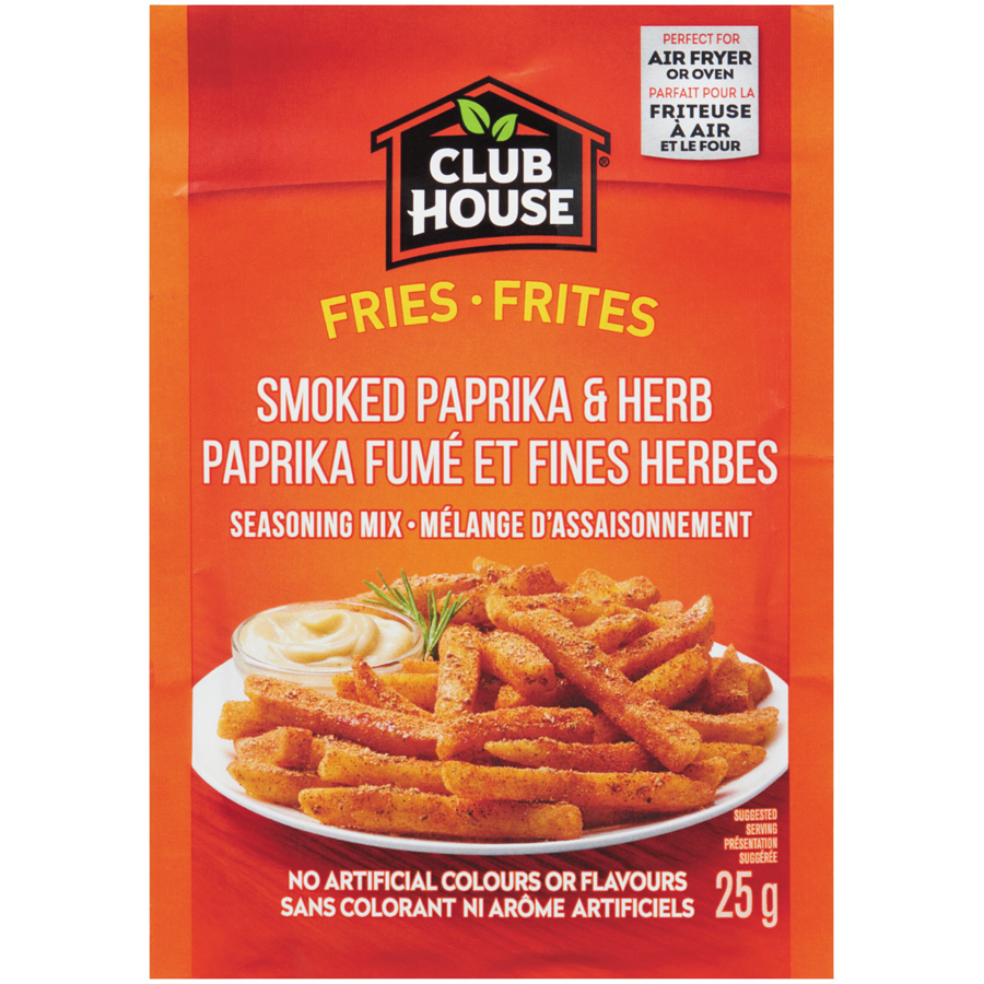 Club House Smoked Paprika & Herb Fry Seasoning, 27g
