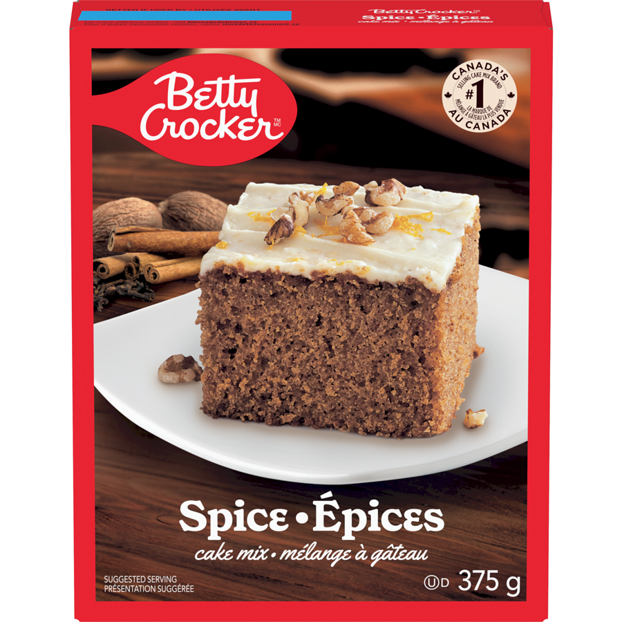 Betty Crocker Spice Cake Mix, 375 g