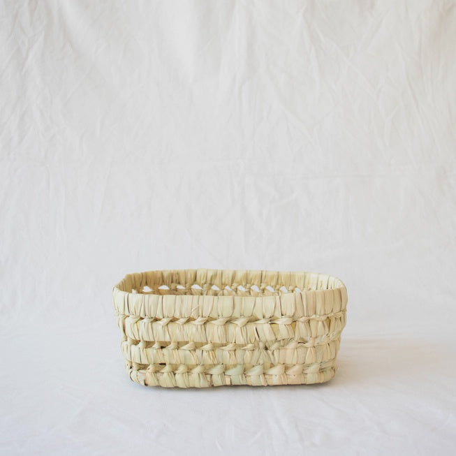 Open Weave Storage Basket 8"x6"x3"