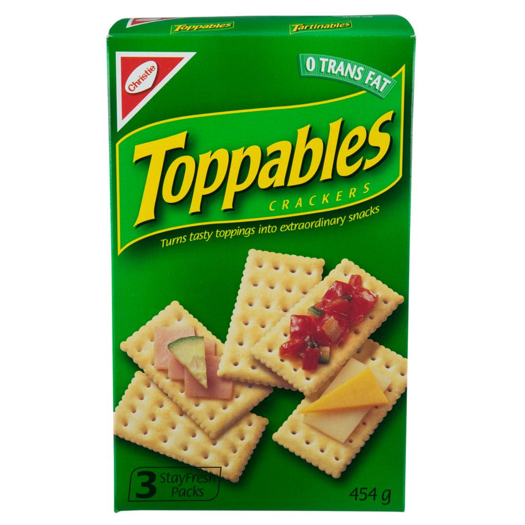 Christie Toppables Crackers, 386g