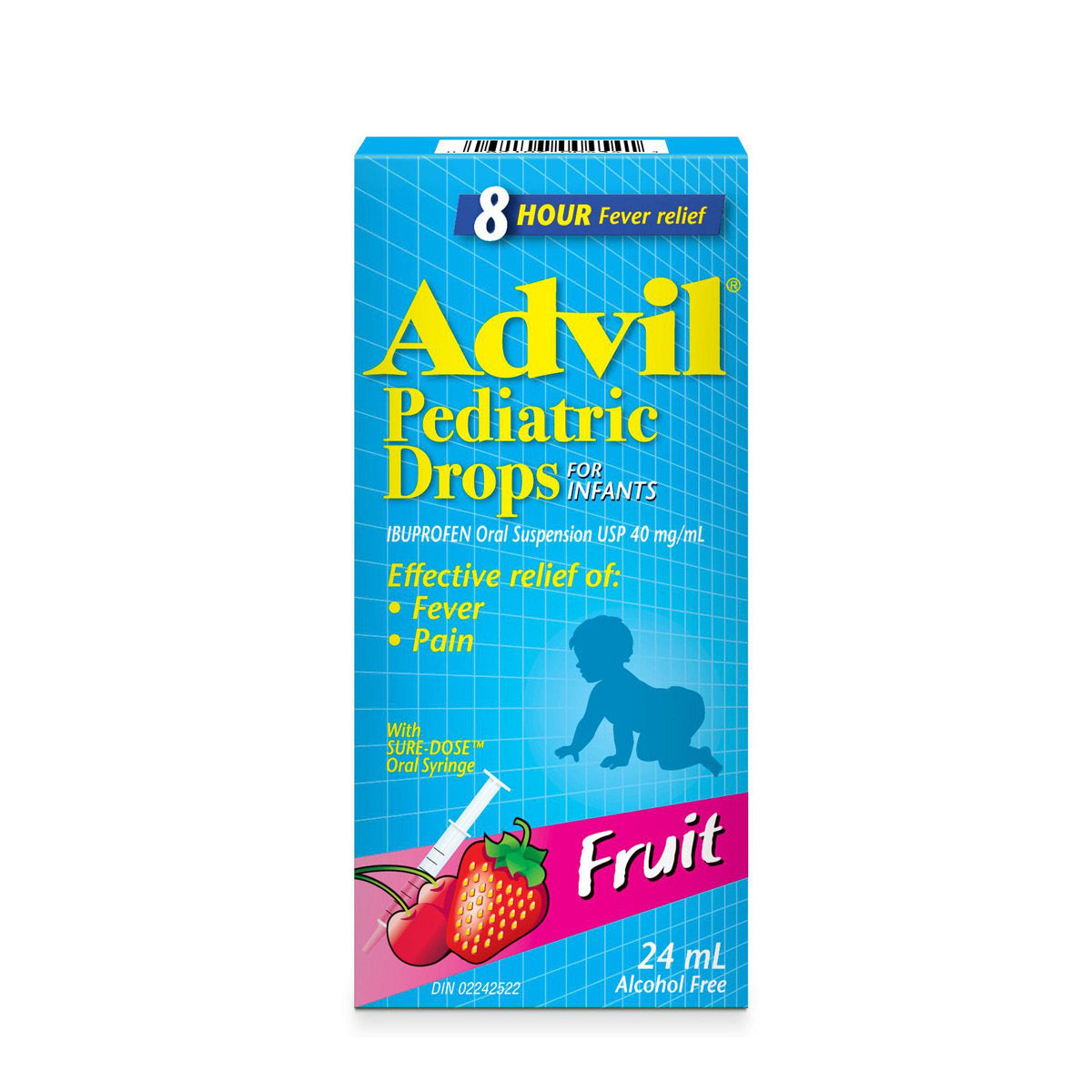 Advil Pediatric Drops (24 mL, Fruit Flavour)