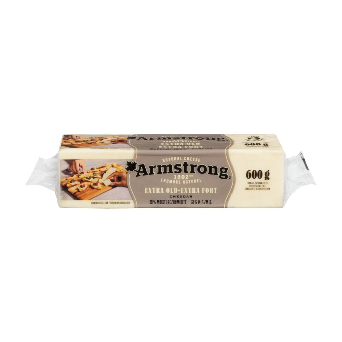 Armstrong Extra Old White Cheddar, 600g