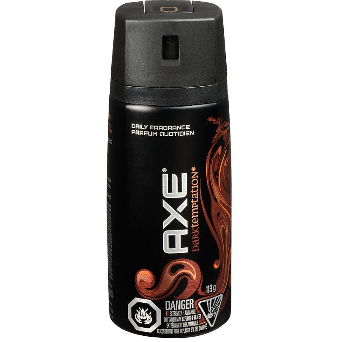 Axe Dark Temptation Body Spray Deodorant, 113g