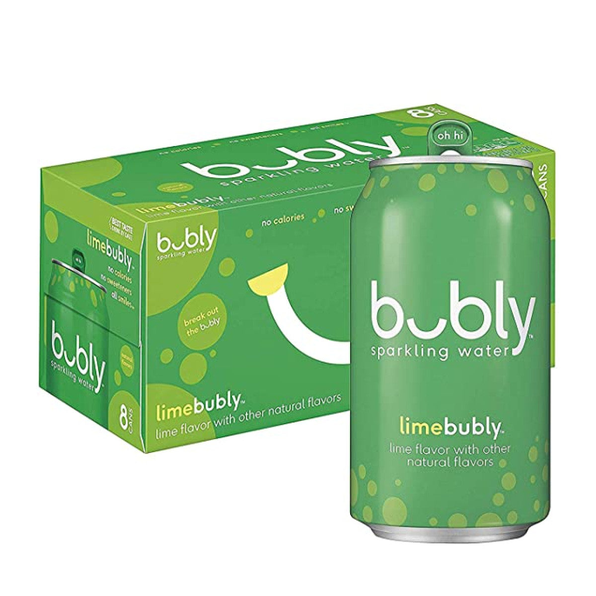 Bubly Lime Sparkling Water Beverage, 12 pk
