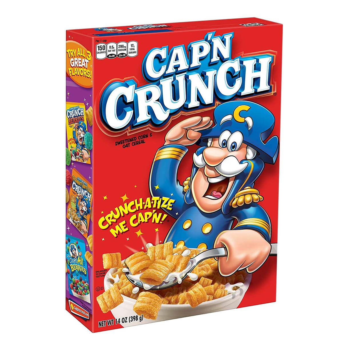 Cap'n Crunch Crunch Berries Cereal, 360g