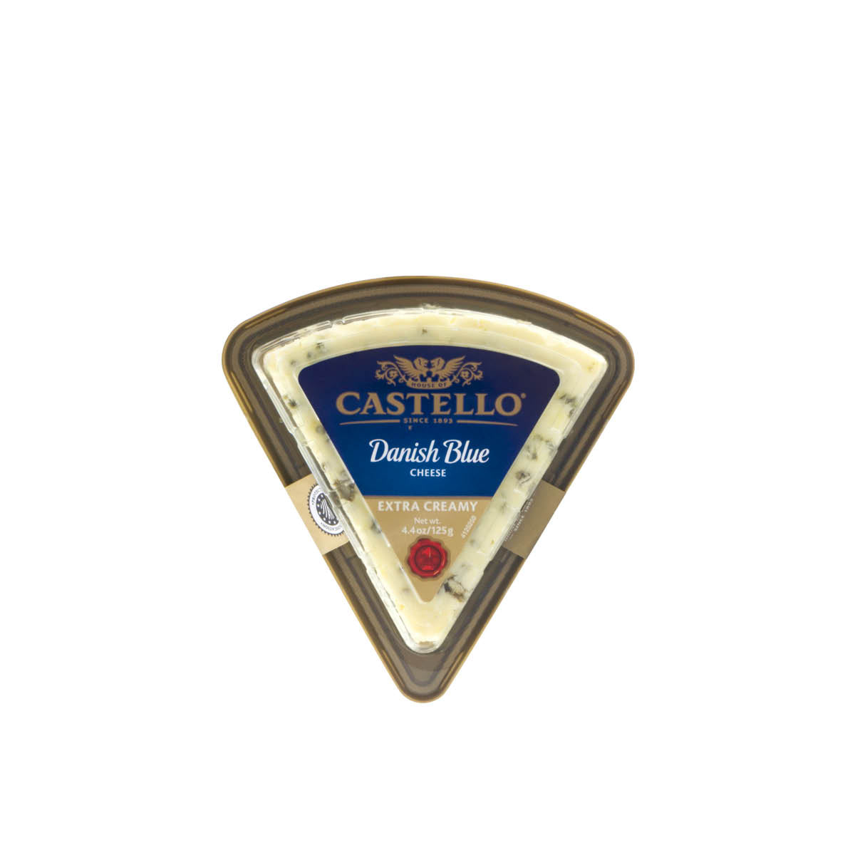 Castello Extra Creamy Blue Cheese Wedge, 125g