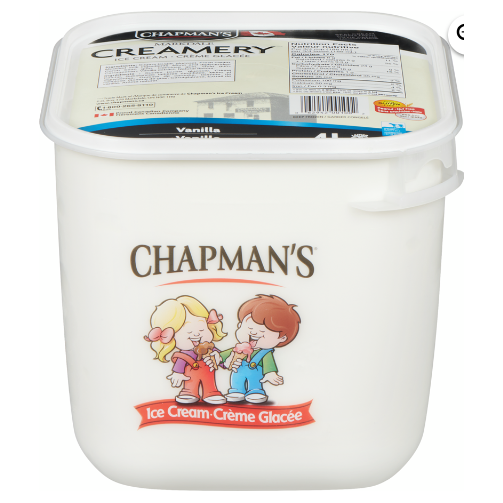 Chapman's Vanilla Ice cream 4L