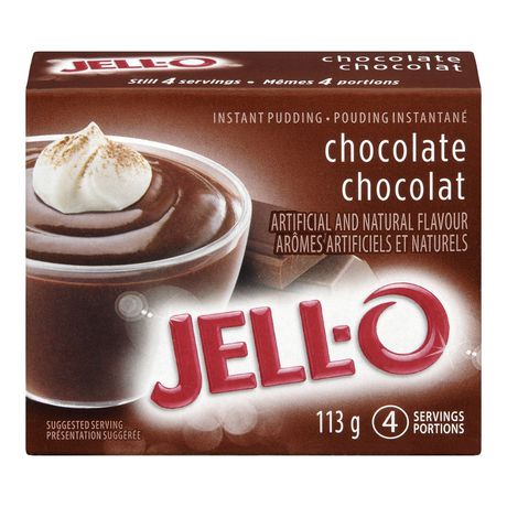 Jell-O Chocolate Instant Pudding, 113g