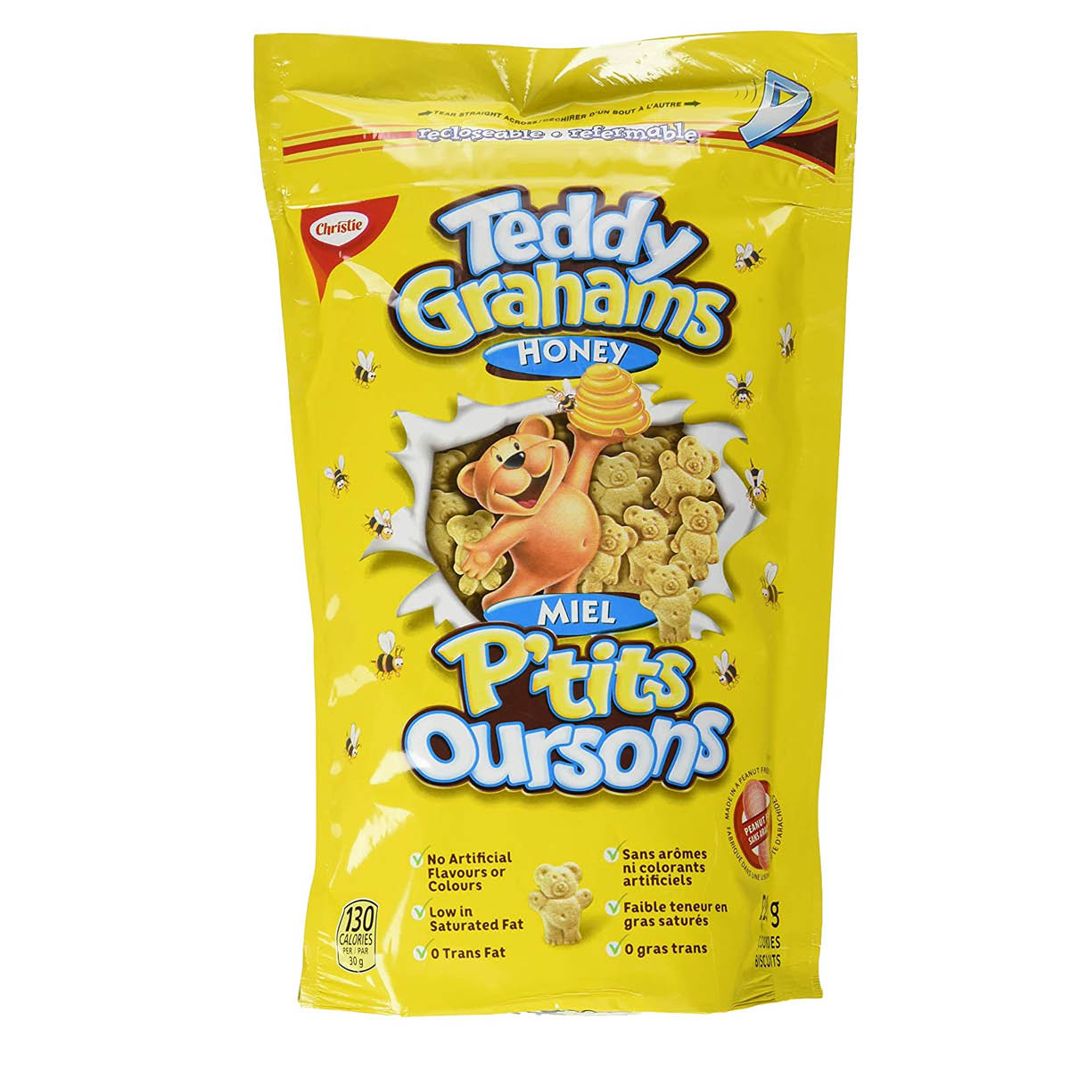 Christie Cookies Teddy Grahams Honey, 225g