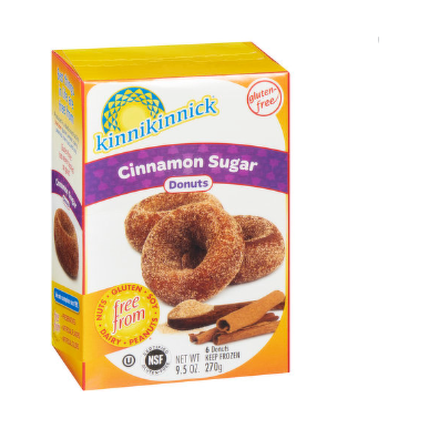 New Kinnikinnick Cinnamon Sugar Donuts Gluten Free
