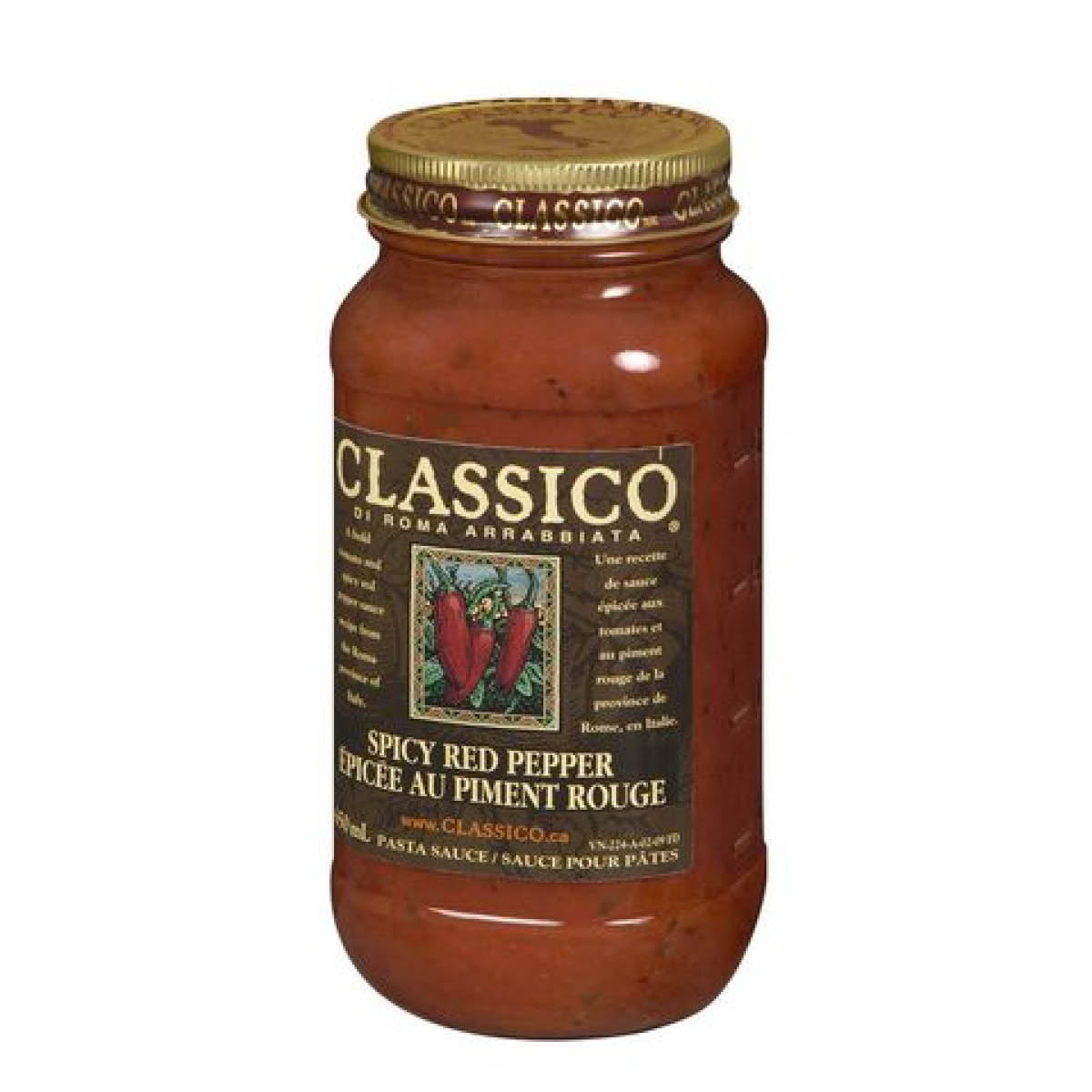 Classico Spicy Red Pepper Pasta Sauce 650 ml