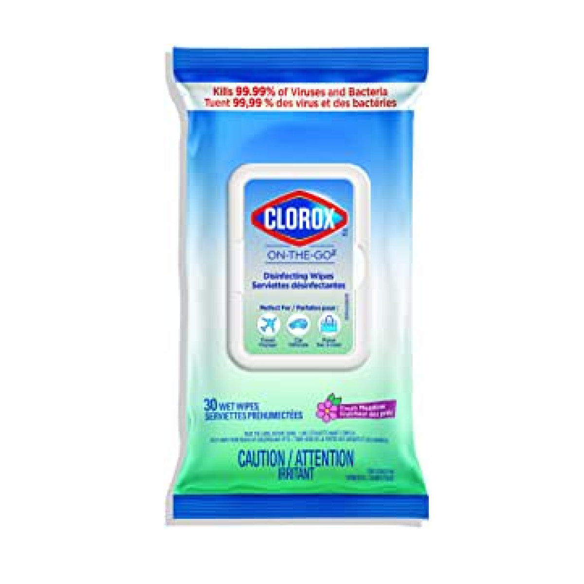 Clorox Disinfectant Wipes "On The Go" FreshMeadow, 15pk