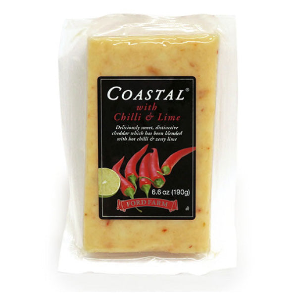 Coastal Cheddar Chili Lime Cheese, 200g