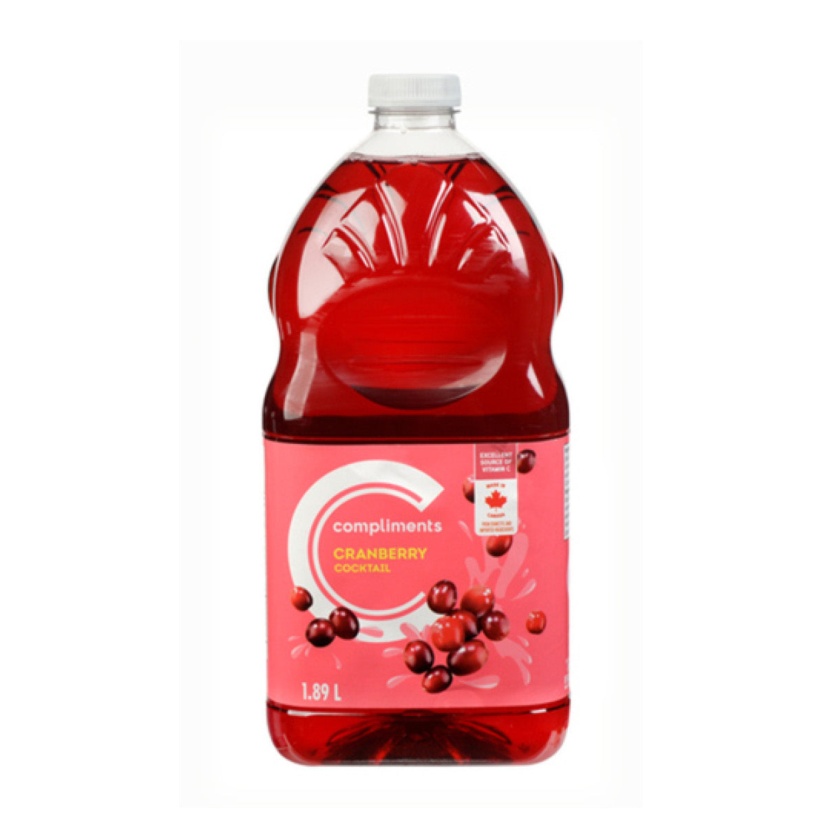 Compliments Cranberry Cocktail Juice, 1.89L