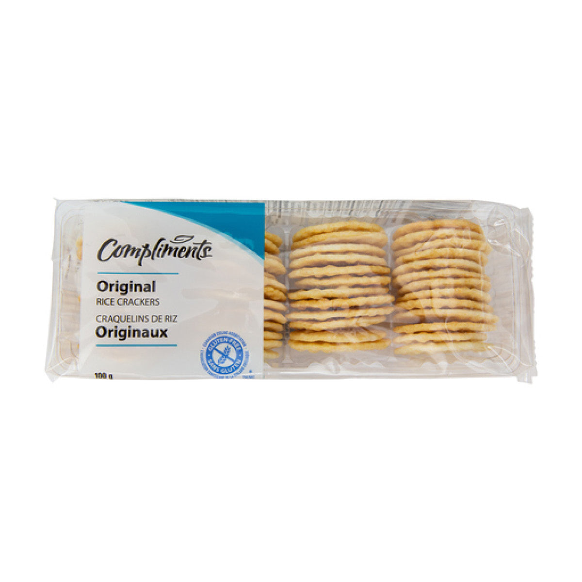 Compliments Cheese Rice Crackers, 100g