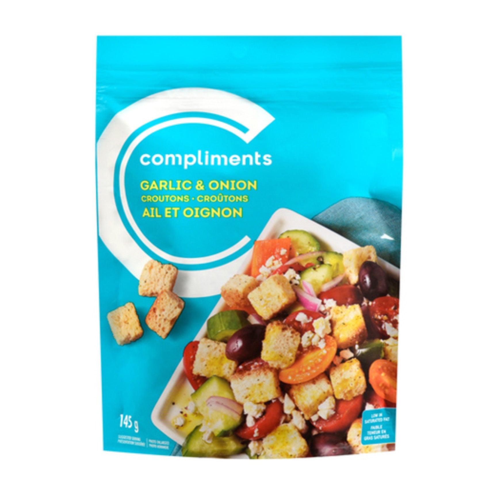 Compliments Garlic & Onion Croutons 145g