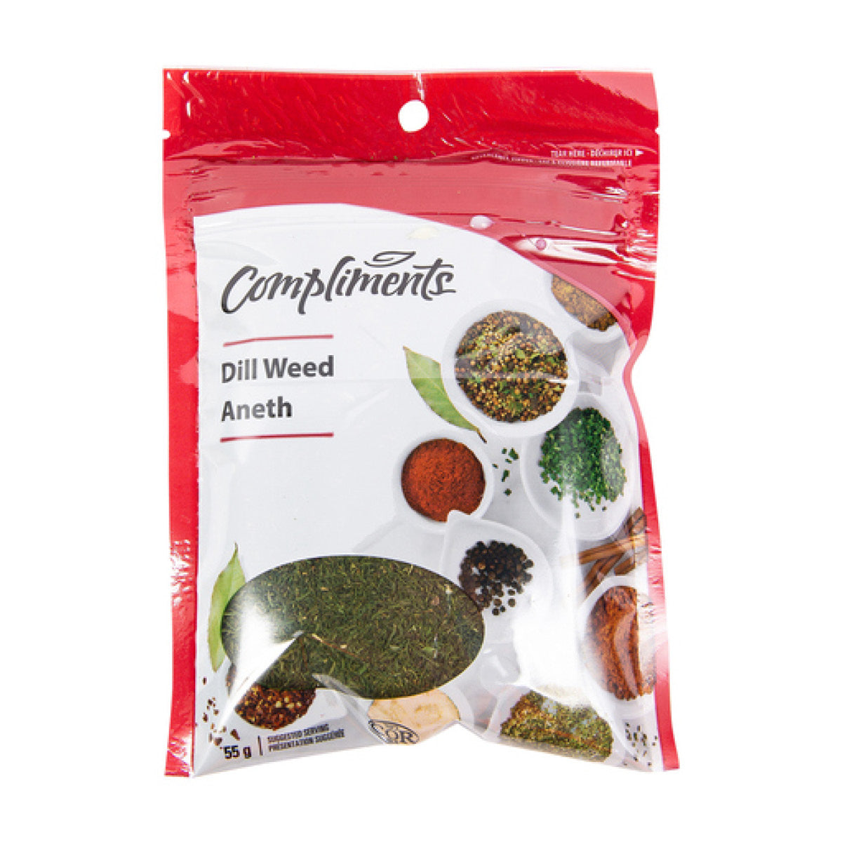 Compliments Dried Dill, 55g