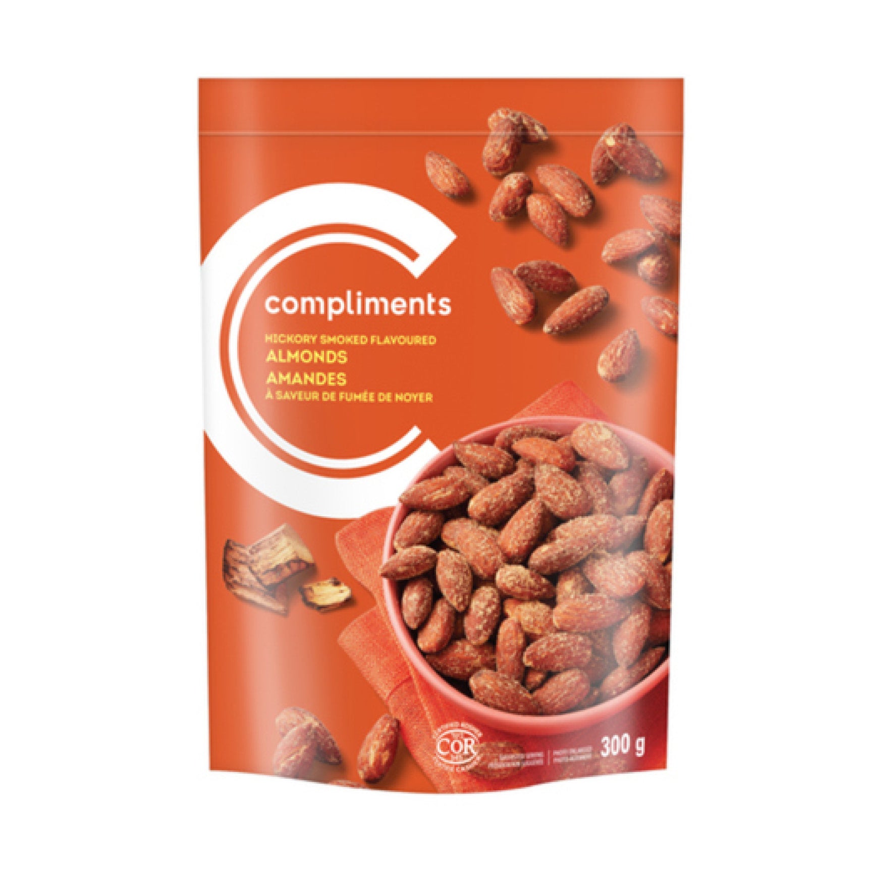 Compliments Hickory Smoked Almonds 300 g