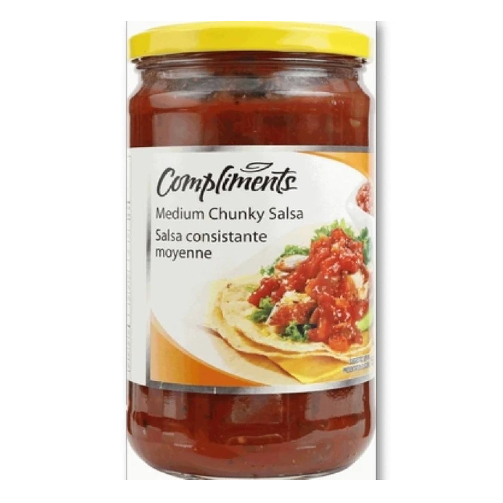 Compliments Salsa, Medium Chunky, 650ml