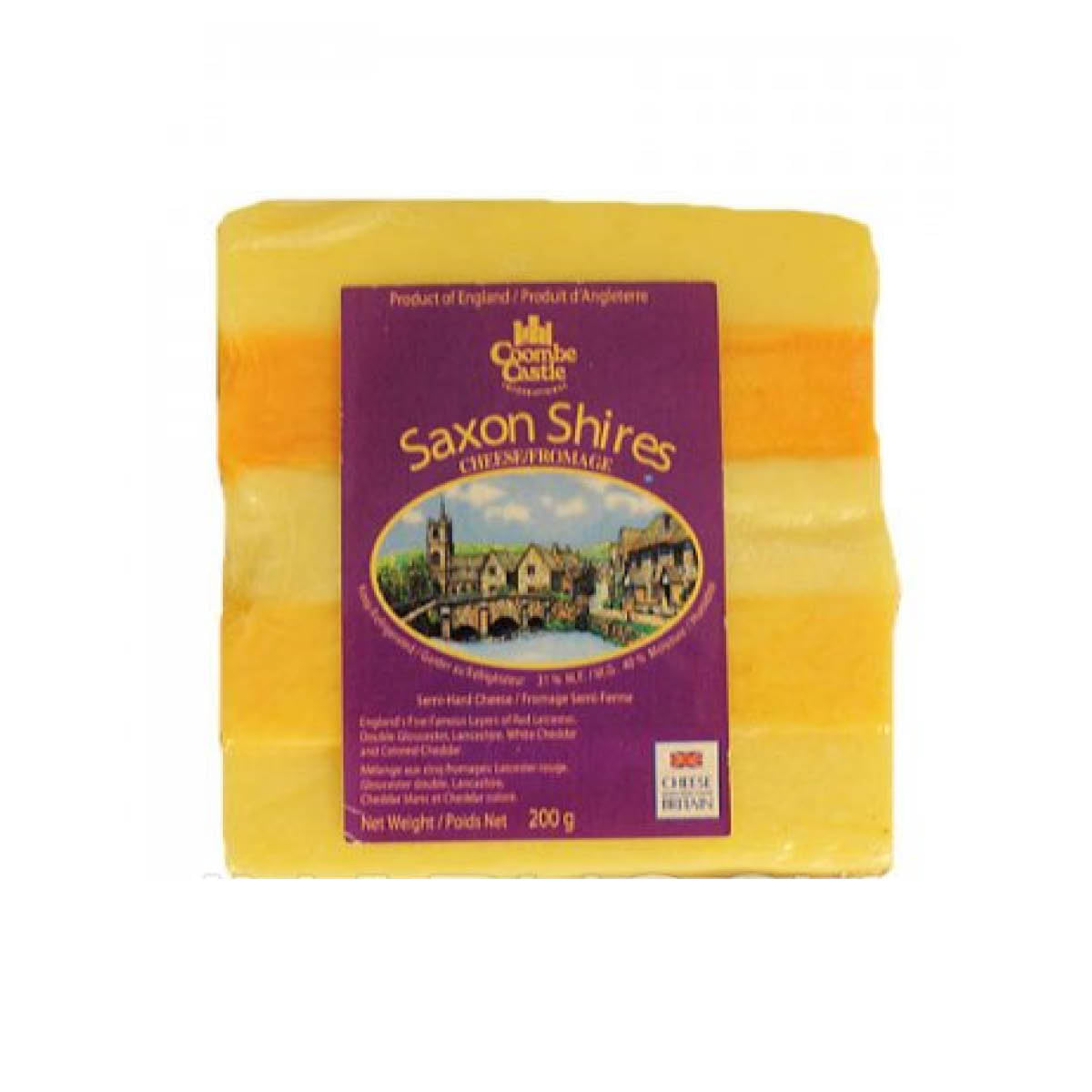 Coombe Castle Saxonshires Parchment Cheese, 200g
