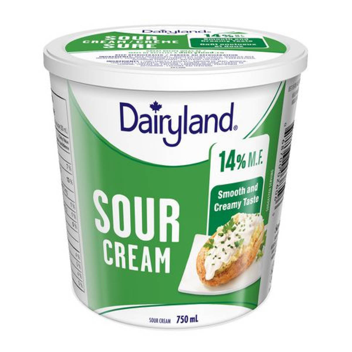 Dairyland Sour Cream 14% M.F., 750ml