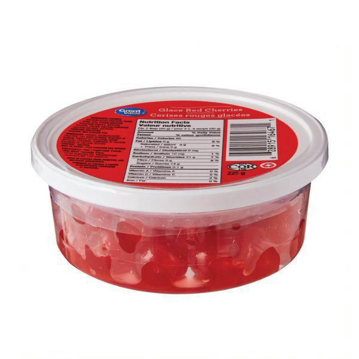 Daltons Red Glace Cherries, 225G