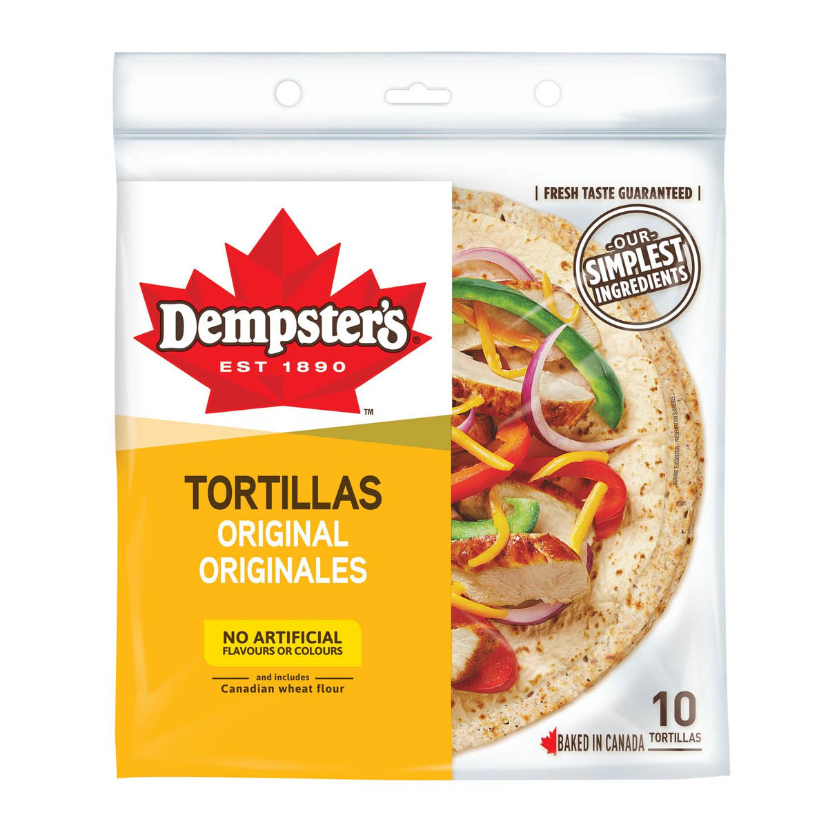 Dempster's Tortillas Original 7" - 10pk
