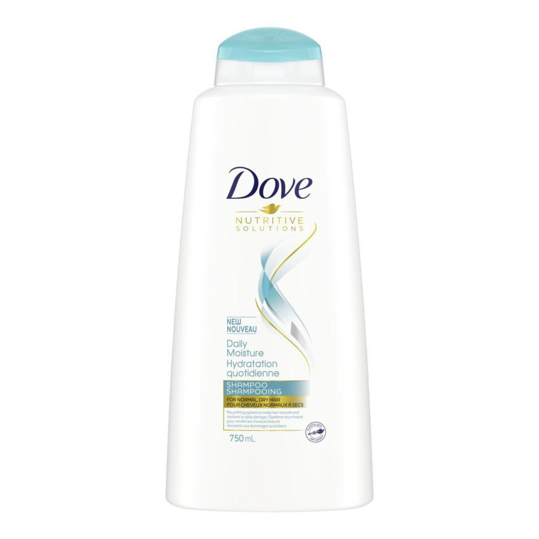 Dove Daily Hydration Shampoo 750 mL