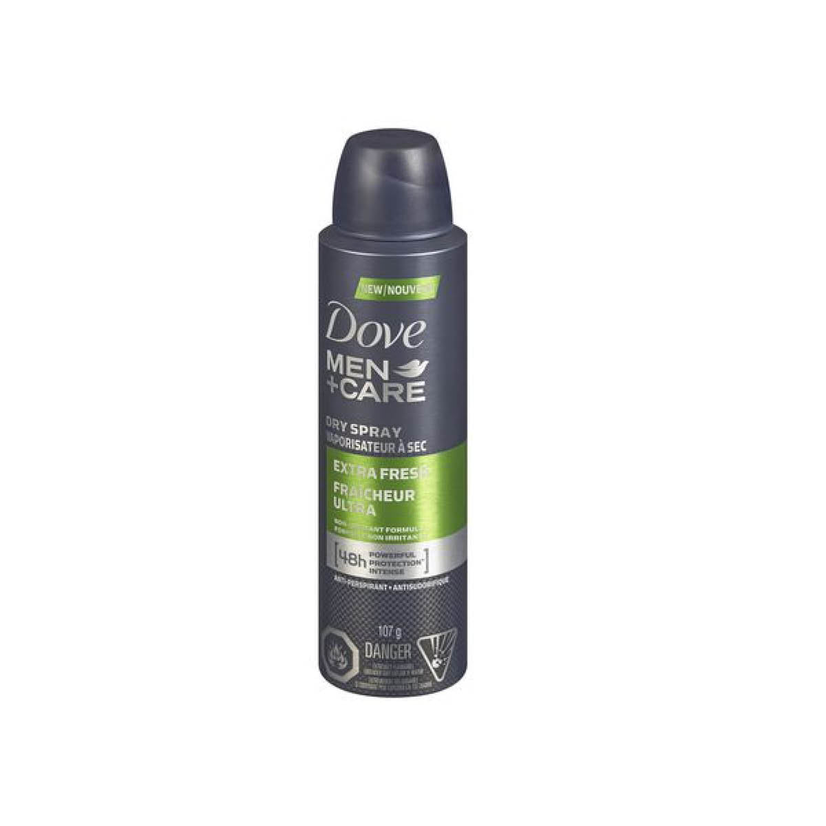 Dove Men + Care antiperspirant dry spray, extra freshness 107g