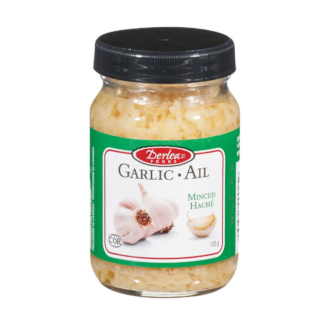 Derlea Minced Garlic, 125g