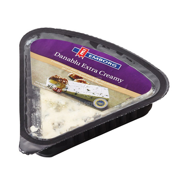 Emborg Danish Blue Cheese Extra Creamy, 100g