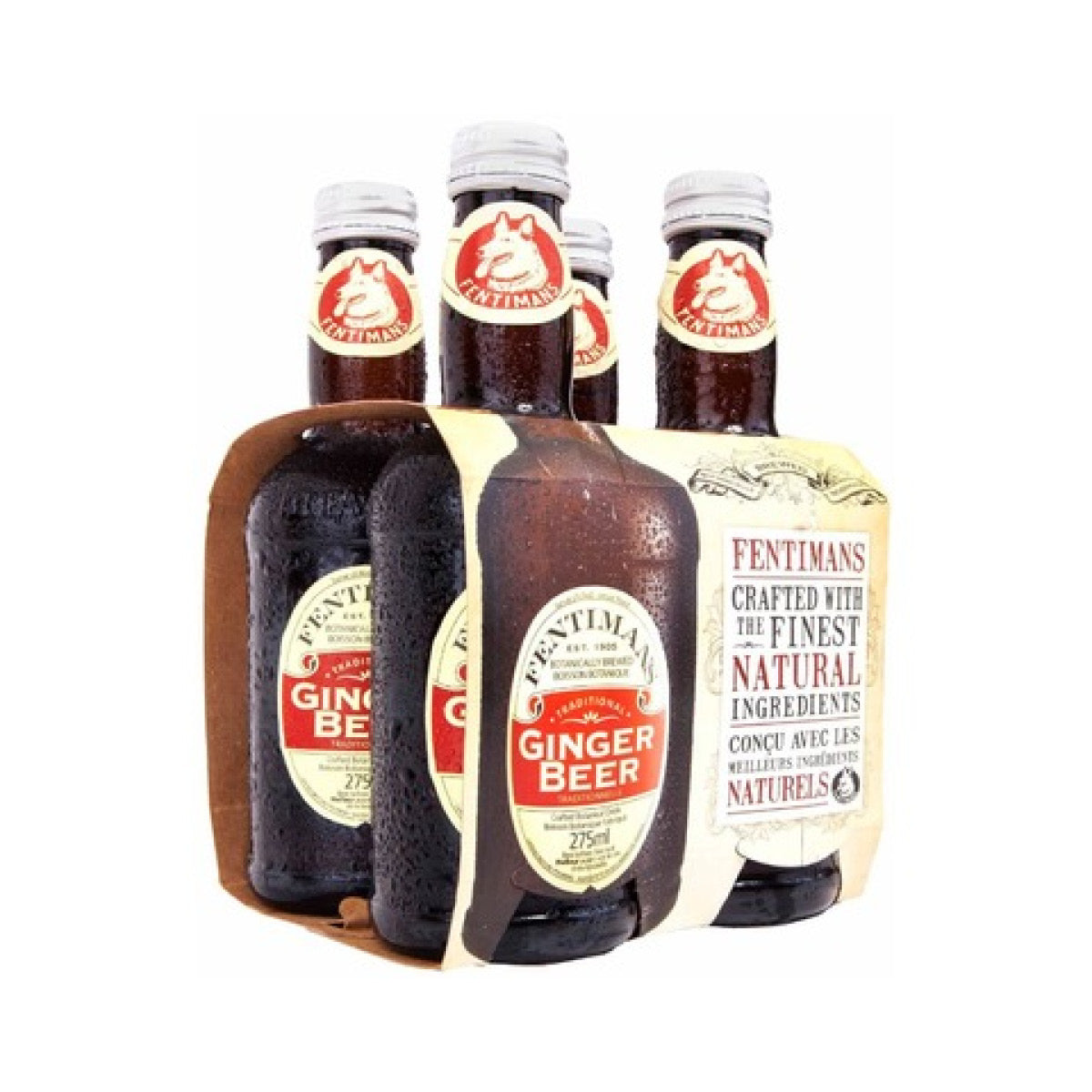 Fentiman's Ginger Beer Traditional, 4x200ml