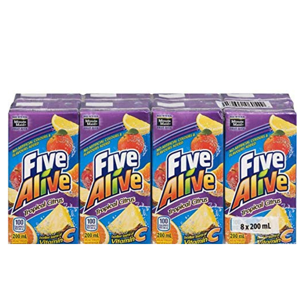 Five Alive Juice Boxes Tropical Citrus, 200ml 8 pk