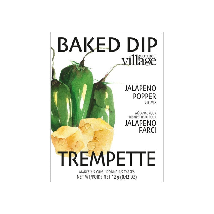 Gourmet du Village Baked Jalapeno Popper Dip Mix, 12g
