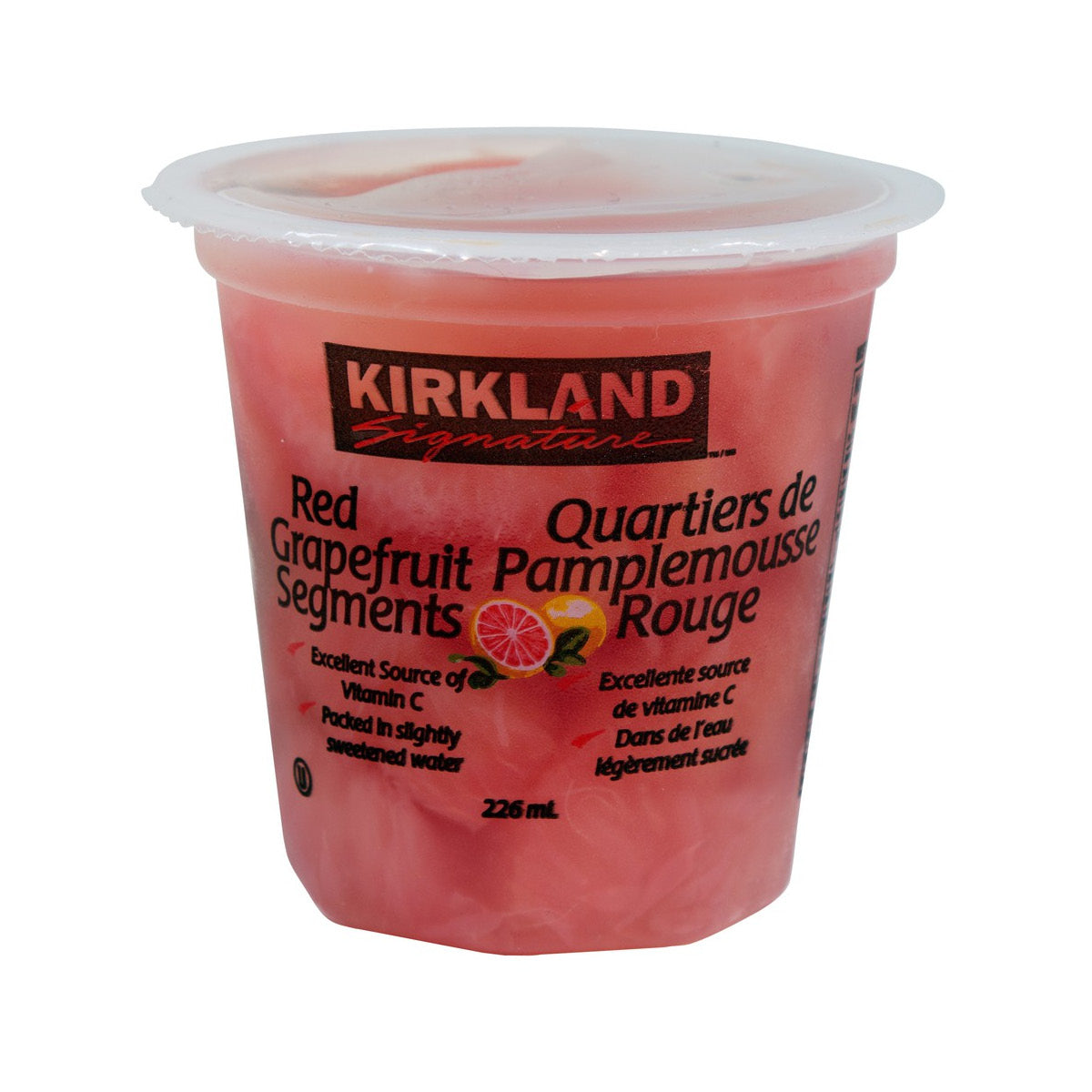 Kirkland Signature Red Grapefruit Cup, 226 ml