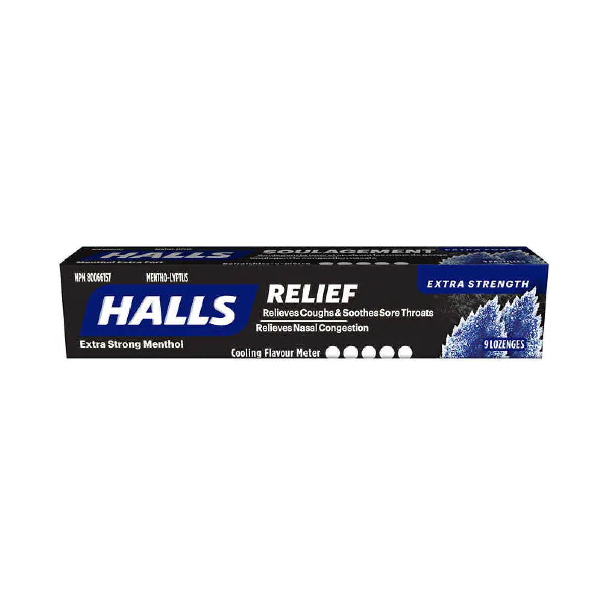 Halls Mentho-Lyptus Extra Strong, count