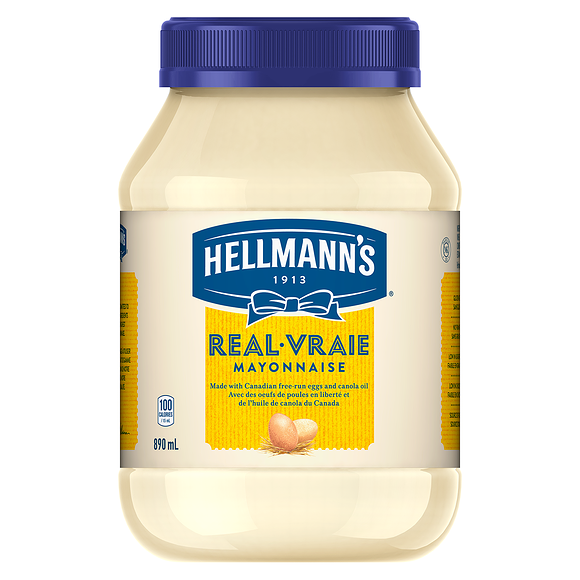 Hellmann's Real Mayonnaise, 890ml