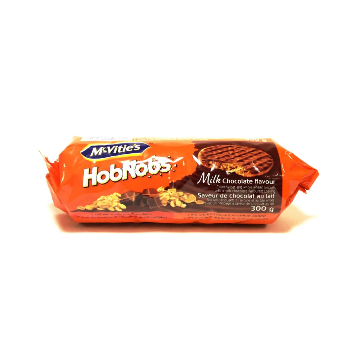 McVities Hob Nobs Milk Chocolate, 300g