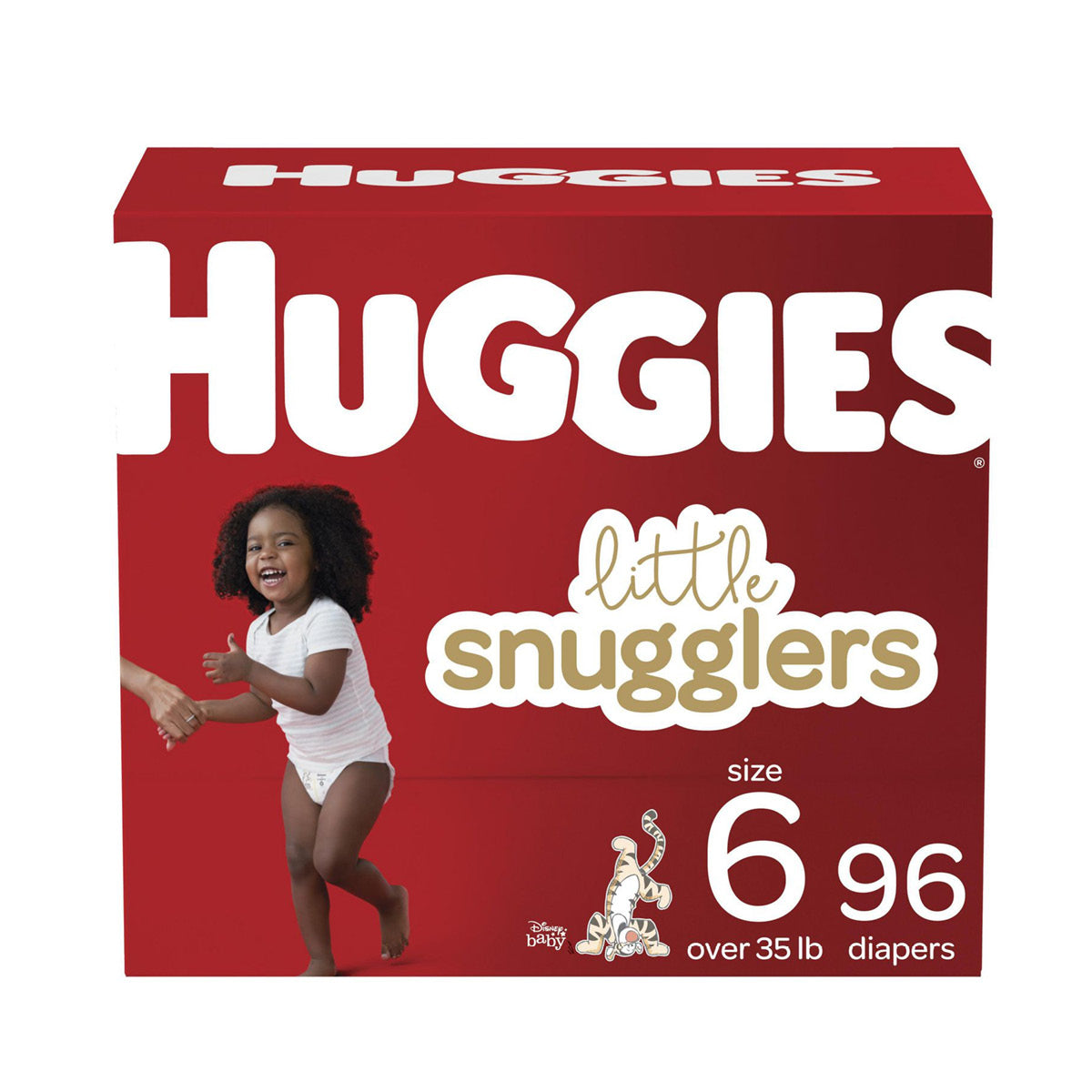 Huggies Little Snugglers Baby Diapers, Size 6, 84 Diapers 84 ea