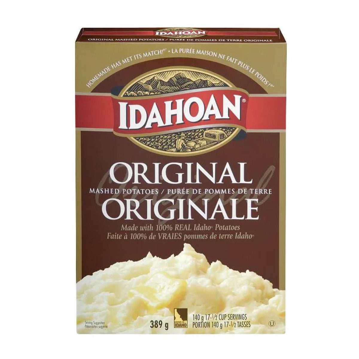Idahoan Original Mashed Potatoes, 389g