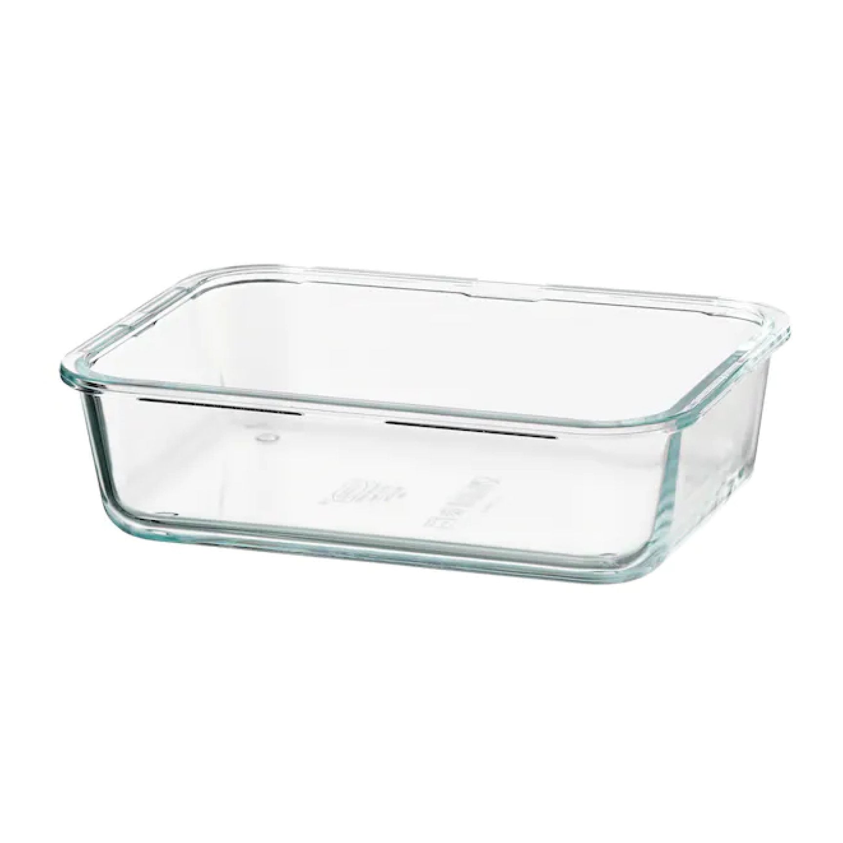 Ikea 365+ Rectangle Glass Food Container, 1L