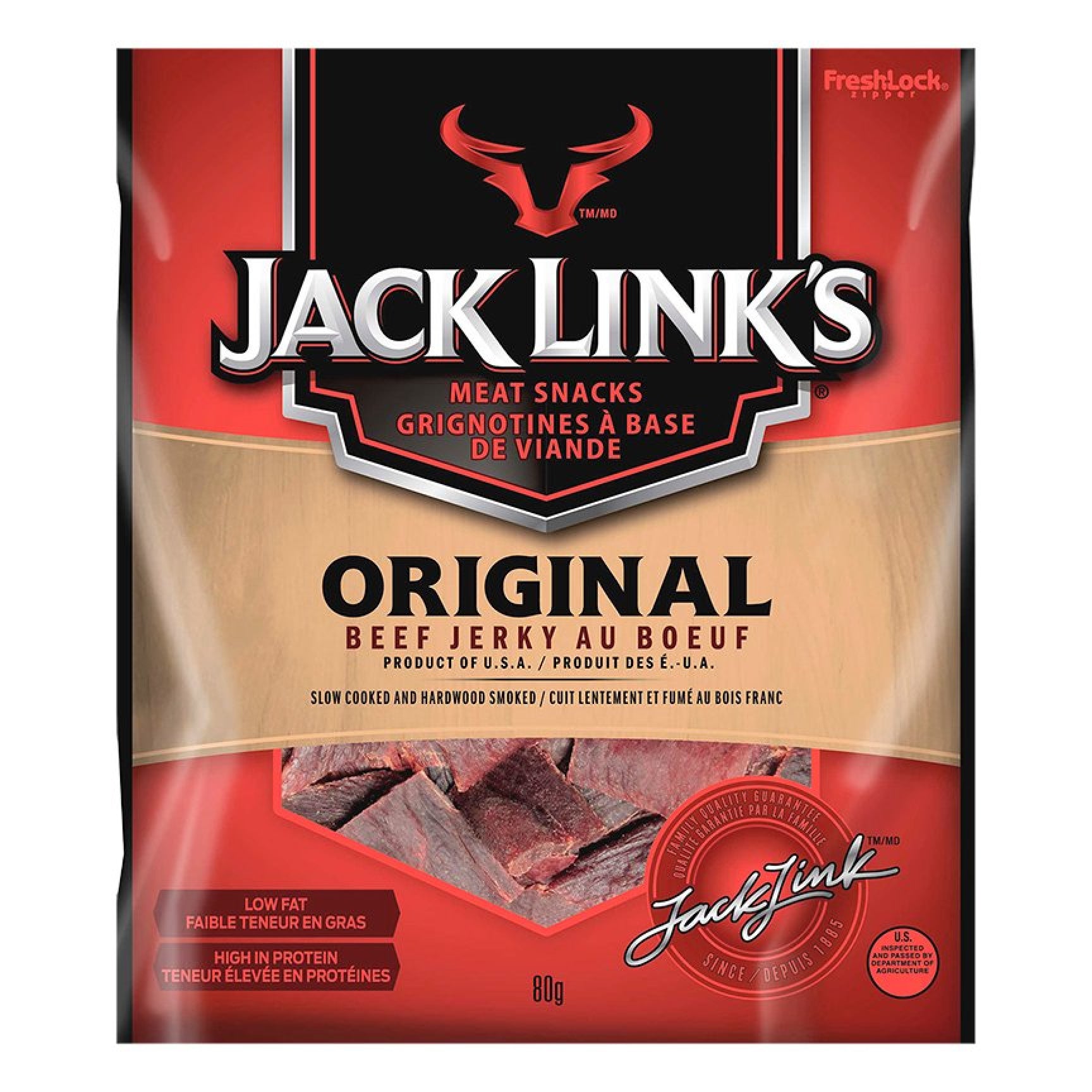Jack Link's Original Beef Jerky, 80g