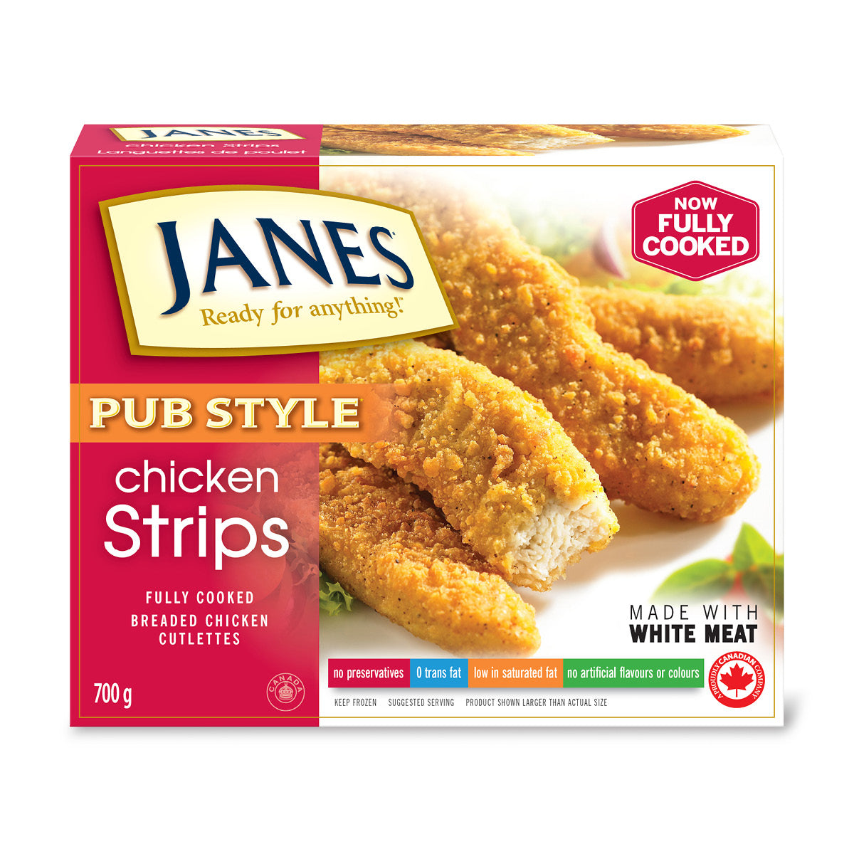 Jane's Chicken Strips 700g