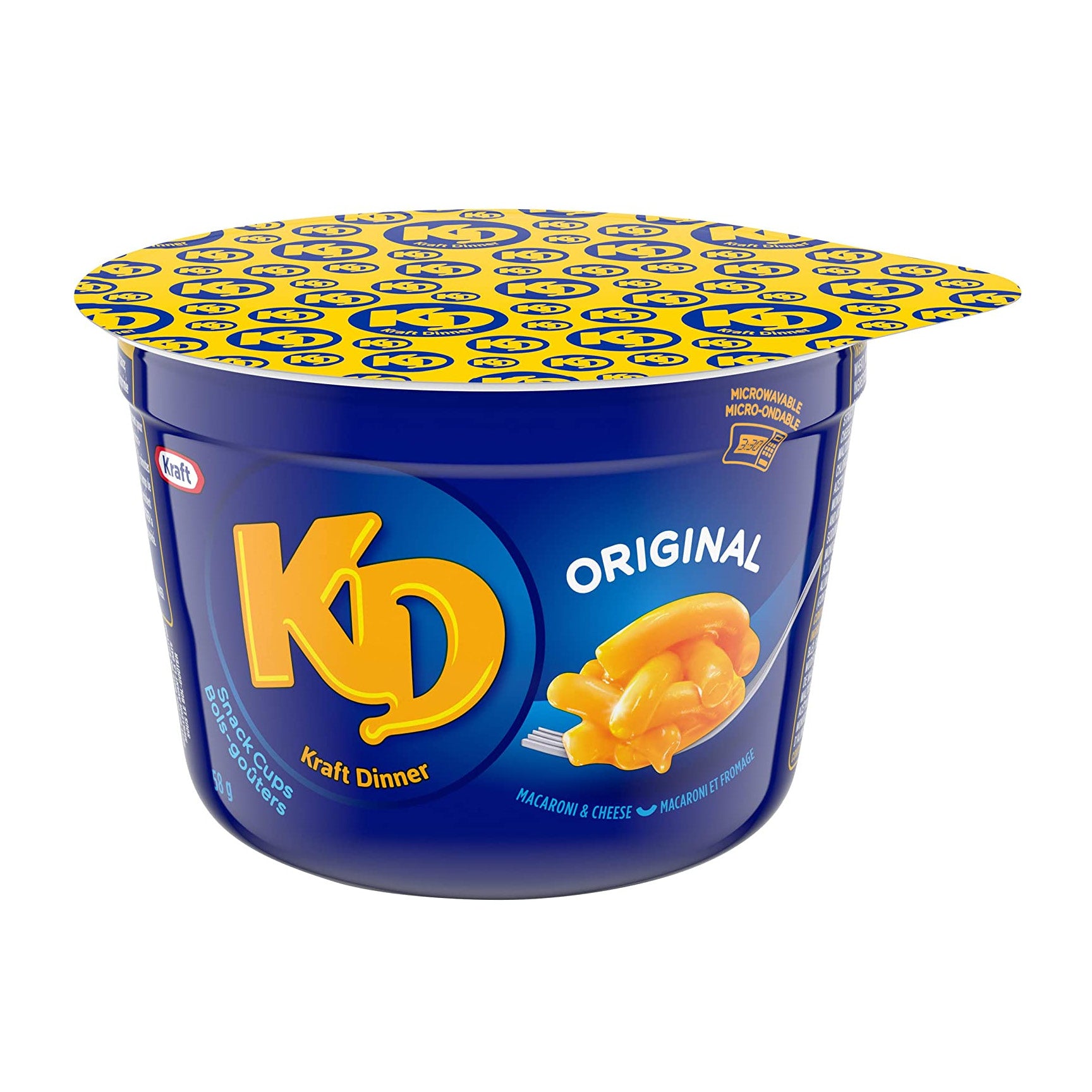 Kraft Dinner Macaroni & Cheese Cups - Original, 58G