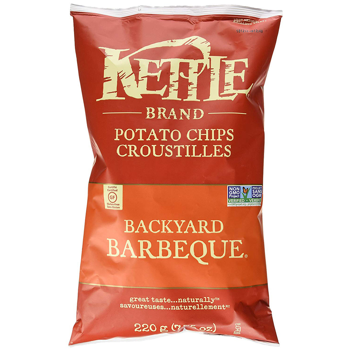 Kettle Chips Backyard BBQ, 220g
